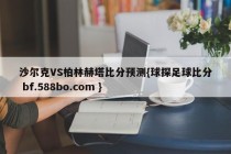沙尔克VS柏林赫塔比分预测{球探足球比分 bf.588bo.com }